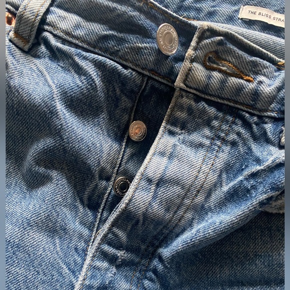 Zara straight jeans size US 12 - Picture 2 of 4